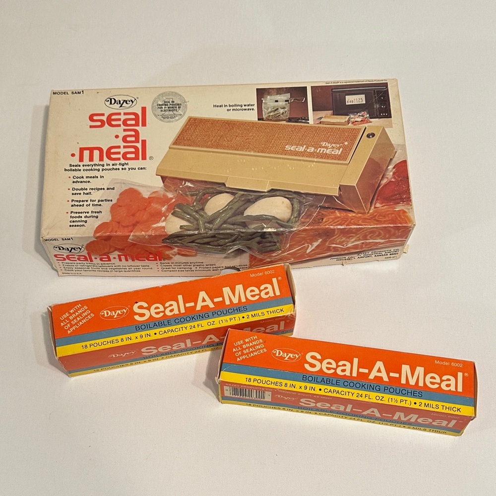 1968 VINTAGE - SEAL A MEAL KITCHEN GADGET